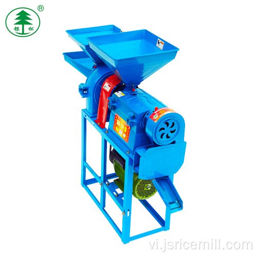 Đánh bóng tự động Mini Rice Mill thực vật máy